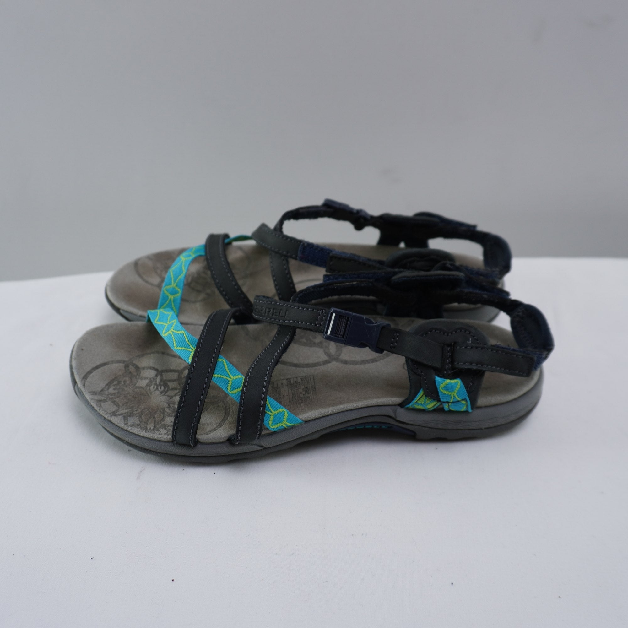 Sandalias Merrell para Mujer Usadas - Azul Marino, Talla 37