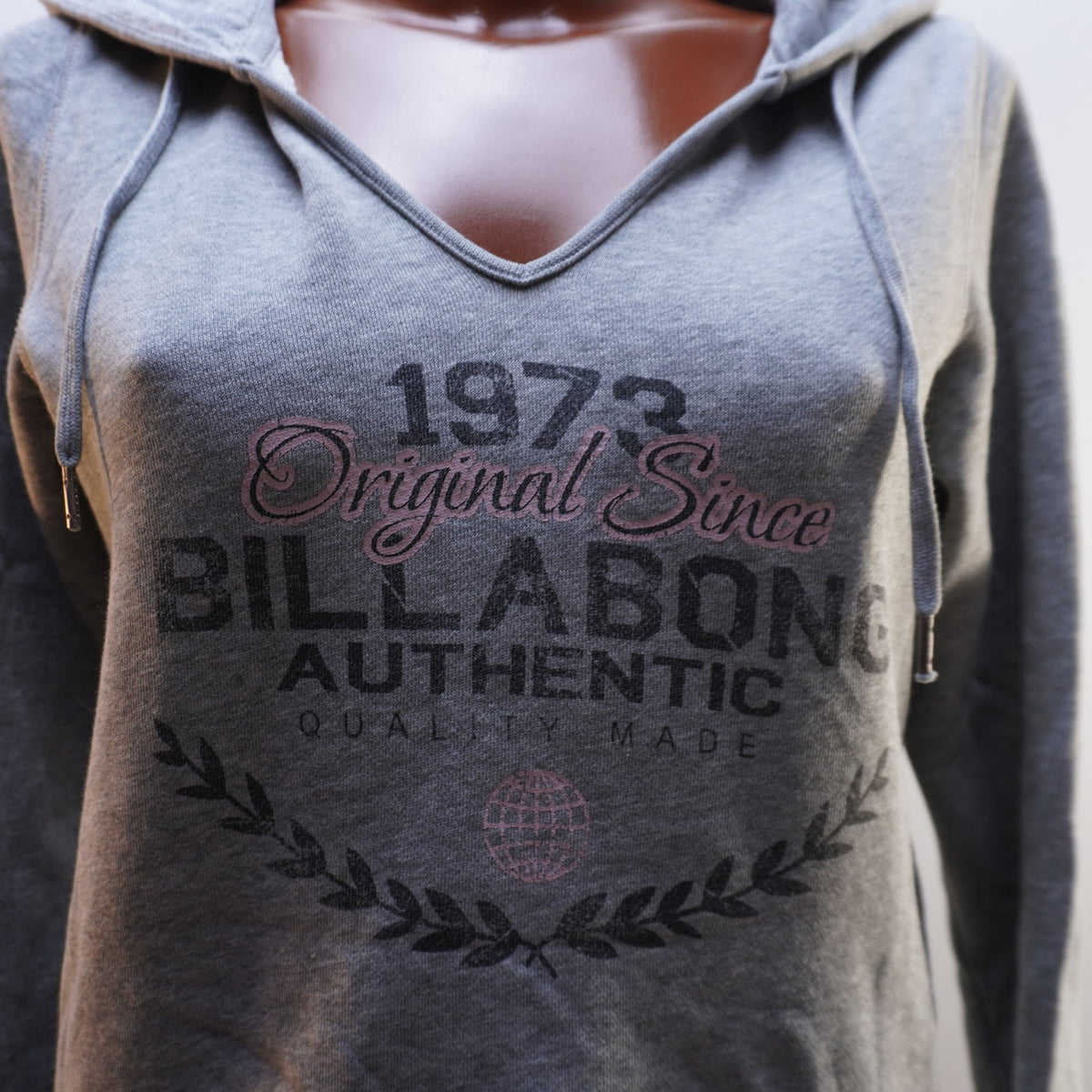 Sudadera Billabong para Mujer Usada - Gris, Mediana (M)