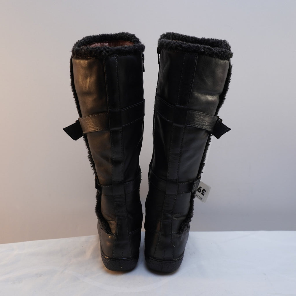 Botas Laura Azaña para Mujer Usadas - Negros, Talla 39