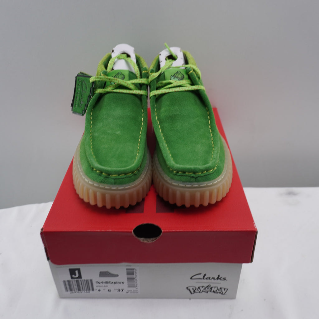 Zapatillas Clarks para Hombre Usadas - Verde, Talla 37