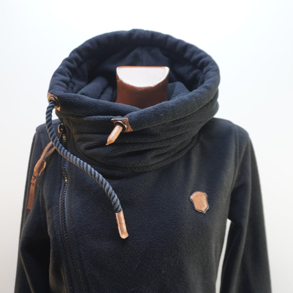 Sudadera con Capucha Naketano para Mujer Usada - Negra, XL