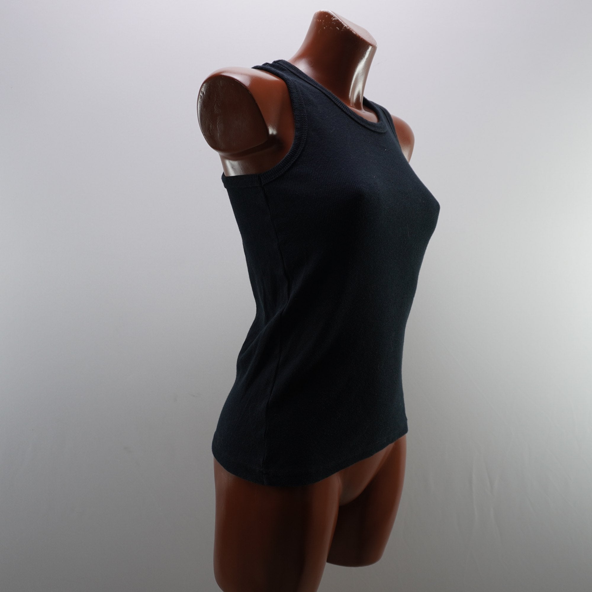 Camiseta de Manga Corta Diesel para Mujer Usada - Negro, L