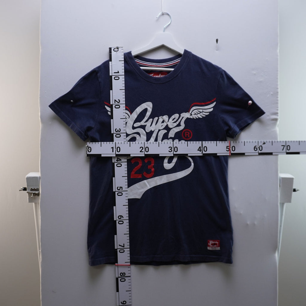 Camiseta Superdry para Hombre Usada - Azul Marino, L