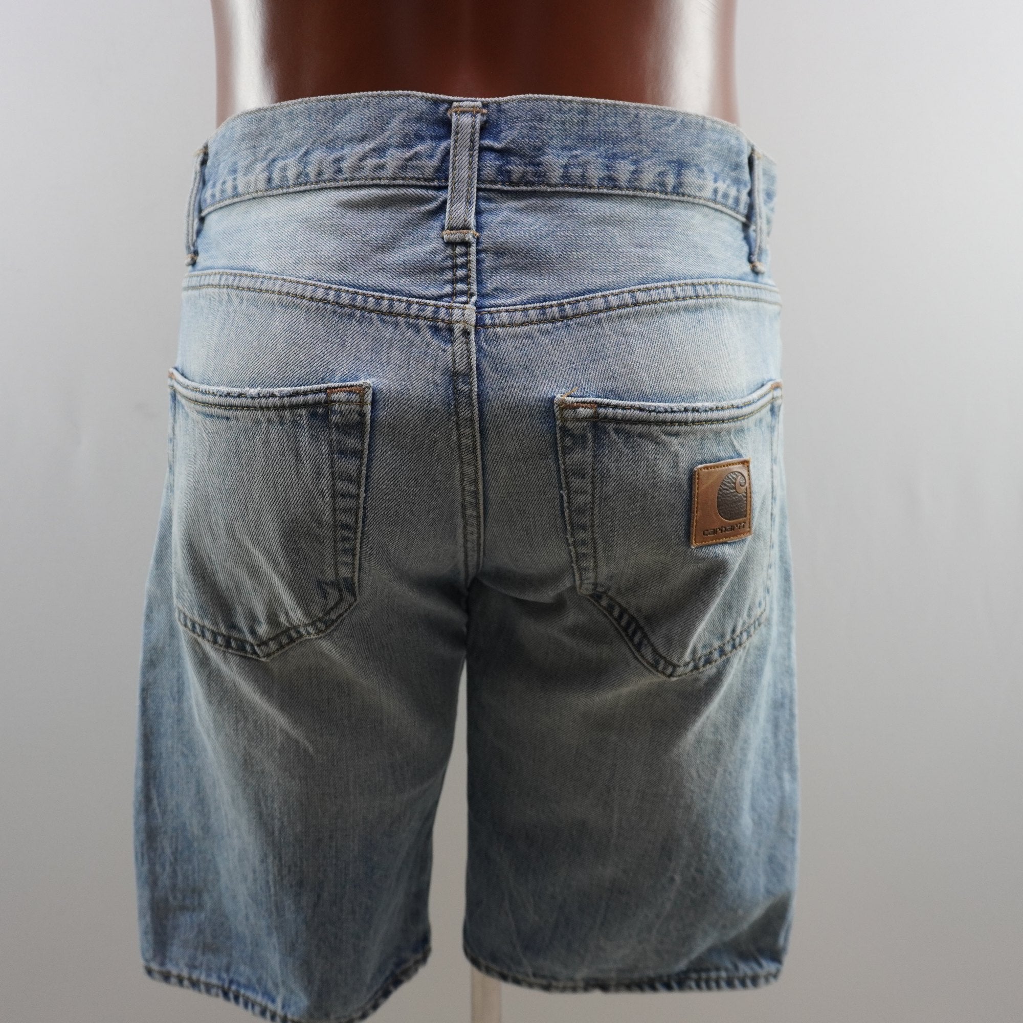 Pantalones Cortos Vaqueros Carhartt para Hombre Usados - Azul, S