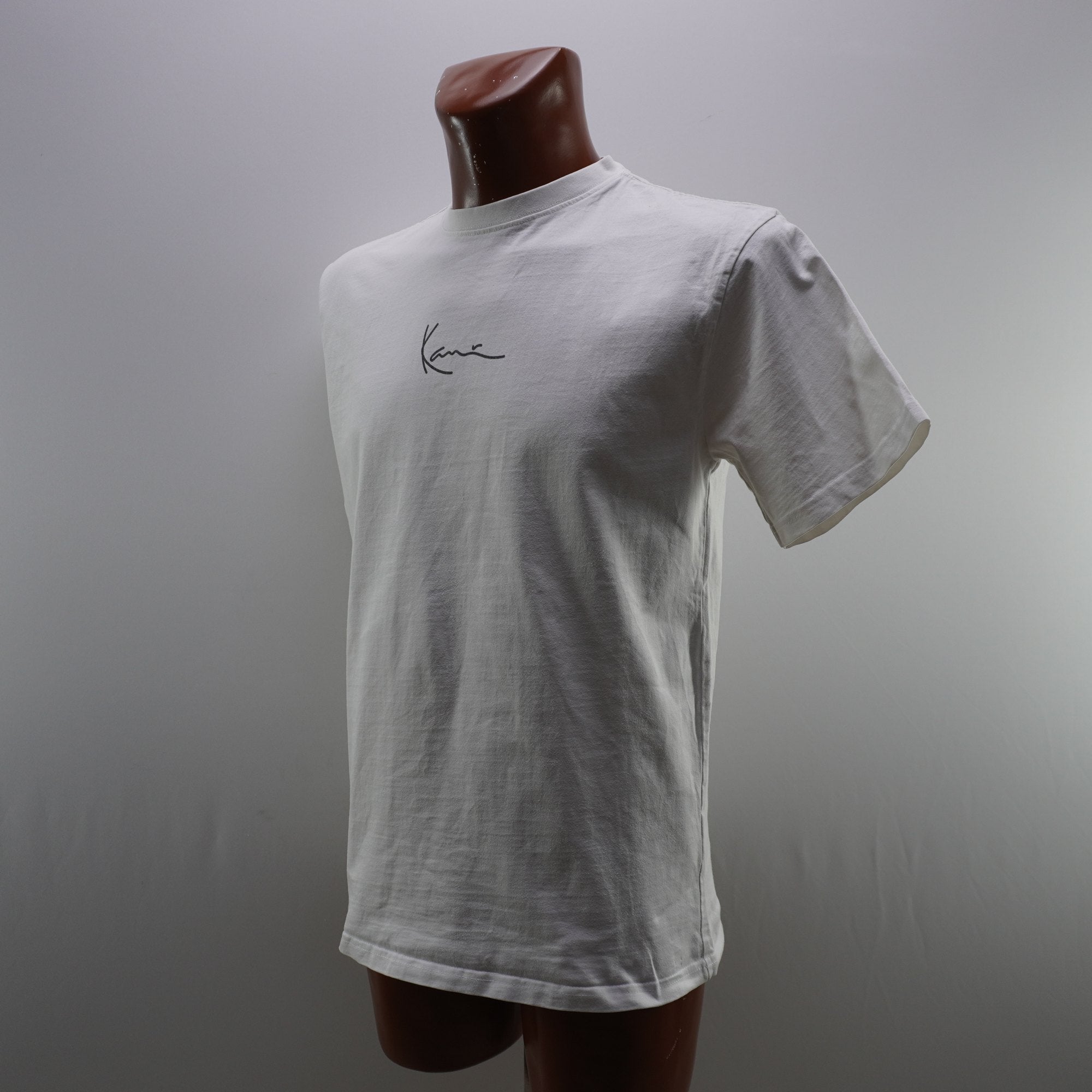 Camiseta de Manga Corta Karl Kani para Hombre Usada - Blanca, S