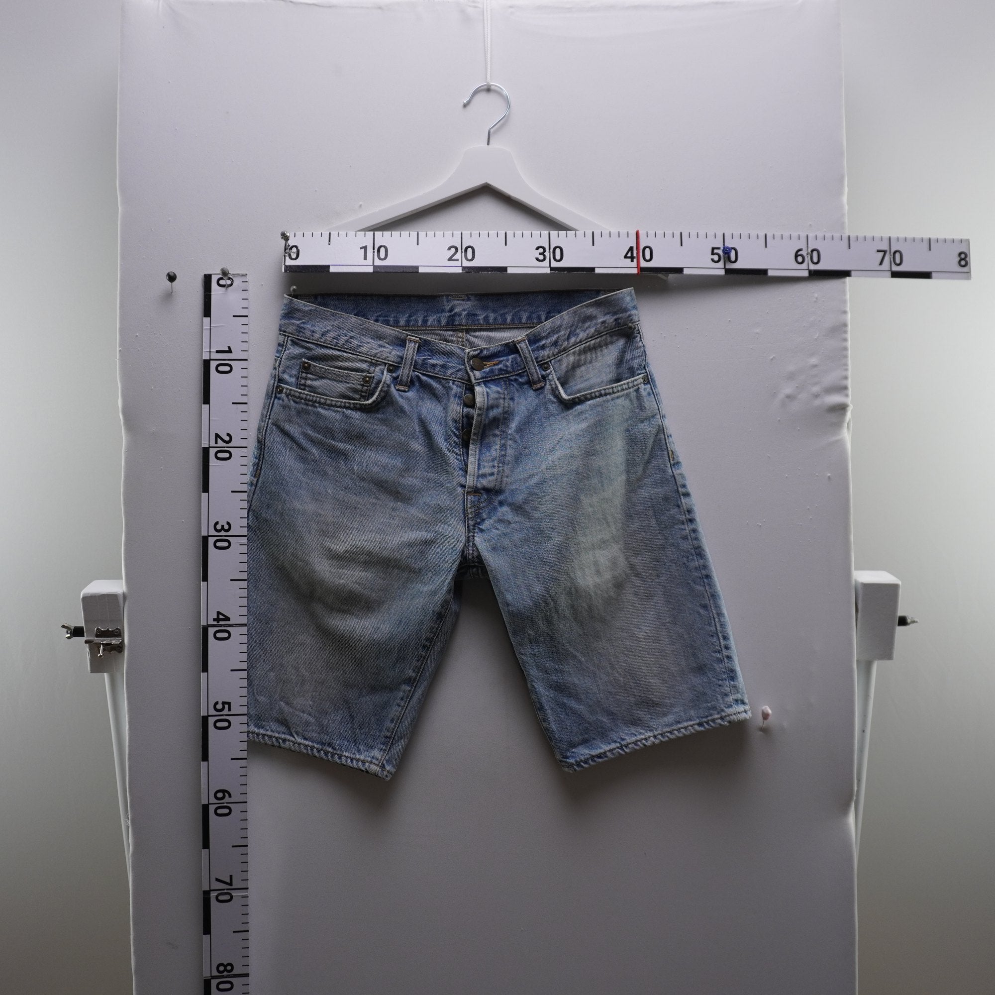 Pantalones Cortos Vaqueros Carhartt para Hombre Usados - Azul, S