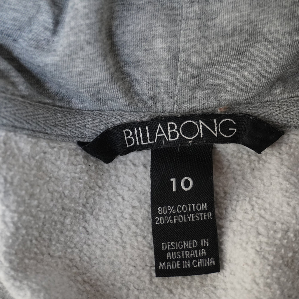 Sudadera Billabong para Mujer Usada - Gris, Mediana (M)