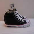 Zapatillas Converse para Mujer Usadas - Negro, Talla 37