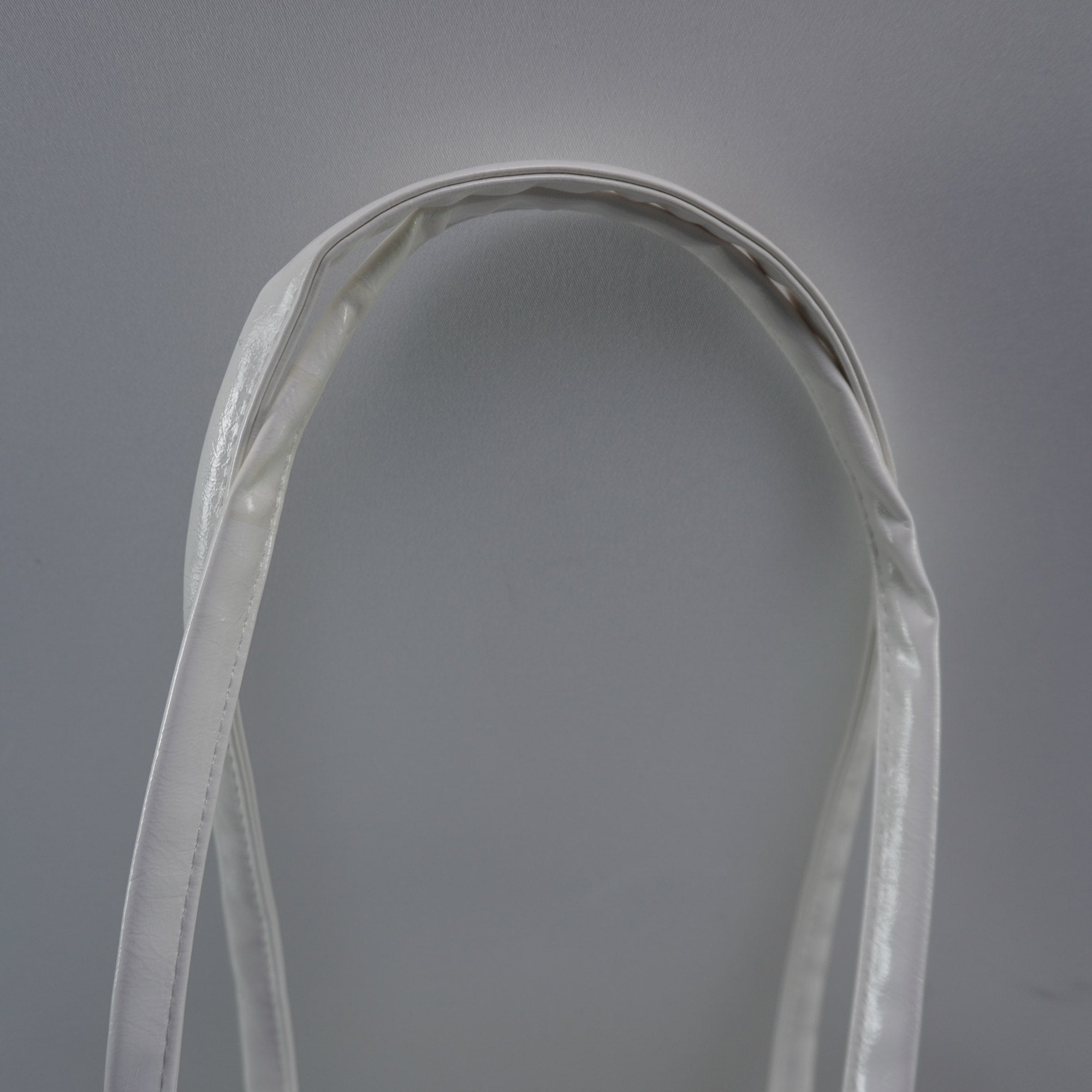 Bolso Baguette Blanco para Mujer Nuevo con Etiquetas