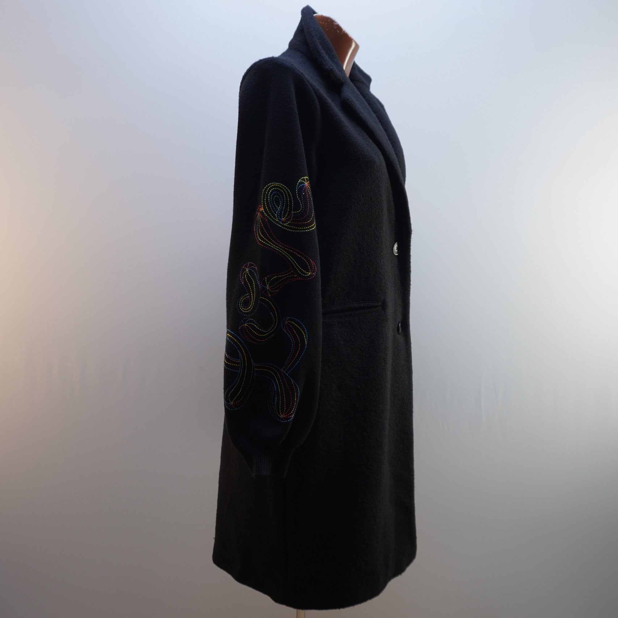 Sobretodo Desigual para Mujer Usado - Negro, M