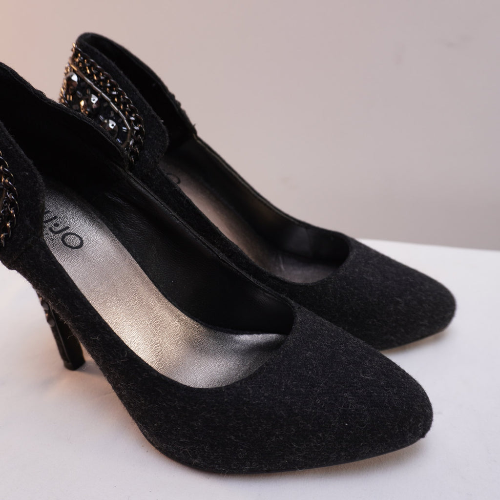 Tacones Liu·Jo para Mujer Usados - Negro, Talla 38