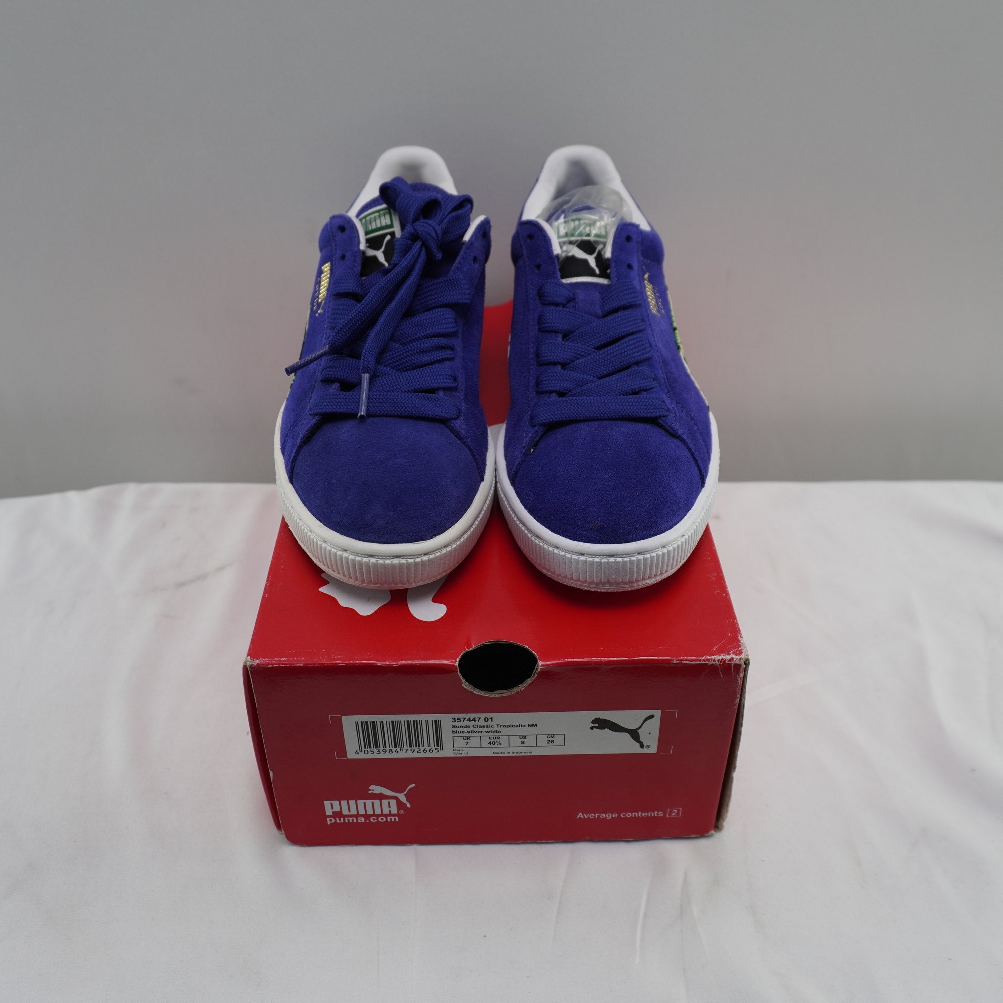Zapatillas Puma para Mujer Usadas - Azul, 40.5