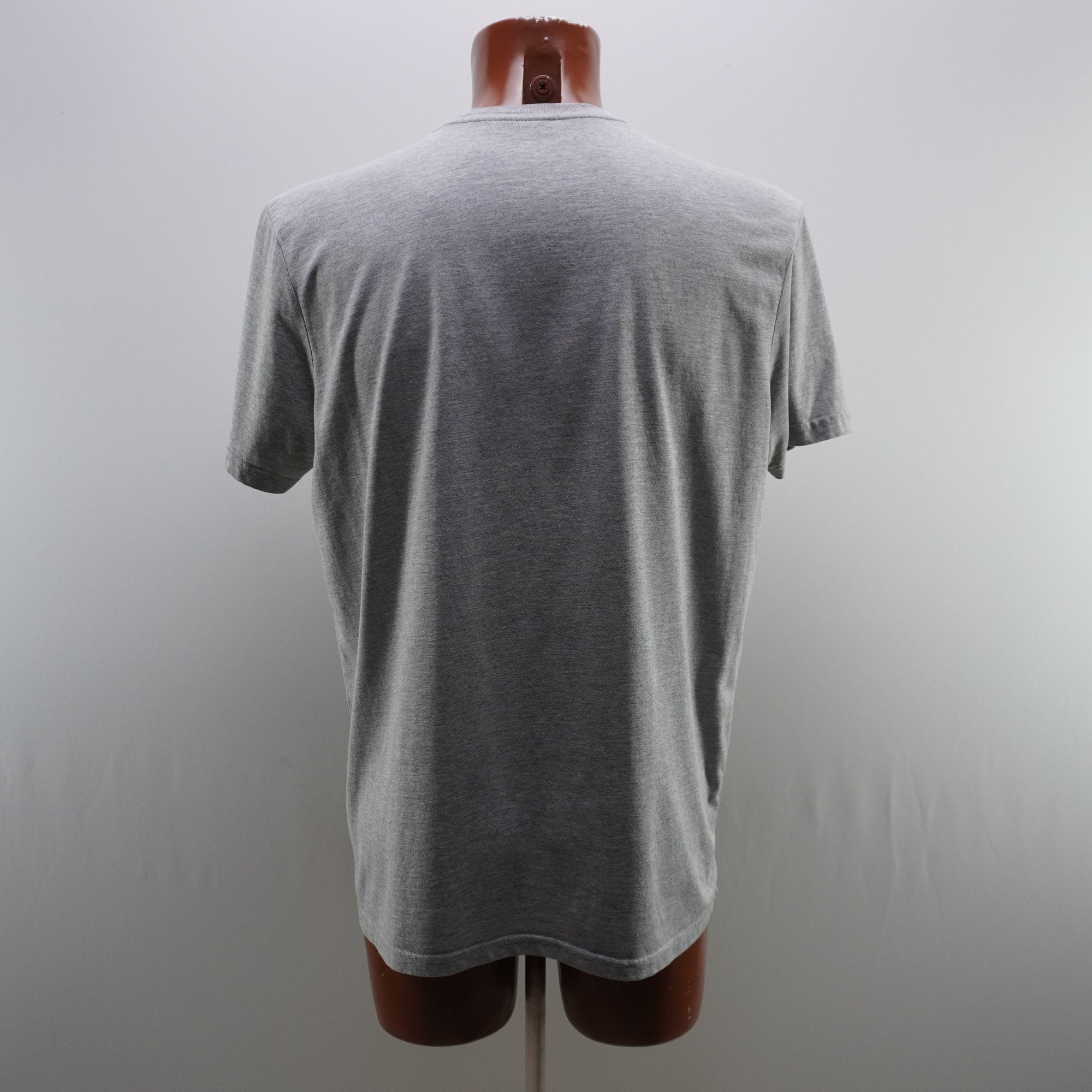 Camiseta de Manga Corta Alpha Industries para Hombre - Gris, XL, Usada en Muy Buen Estado