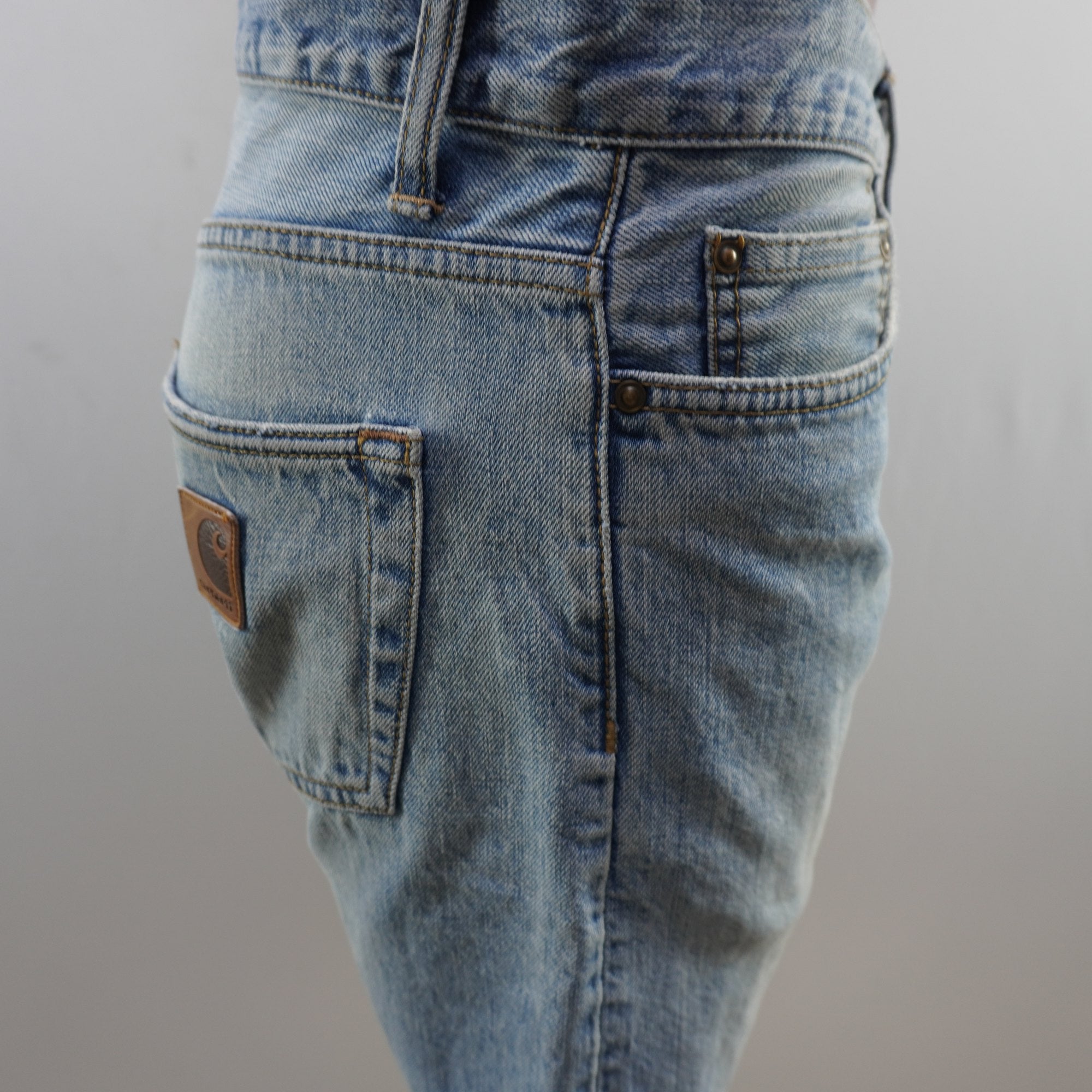 Pantalones Cortos Vaqueros Carhartt para Hombre Usados - Azul, S