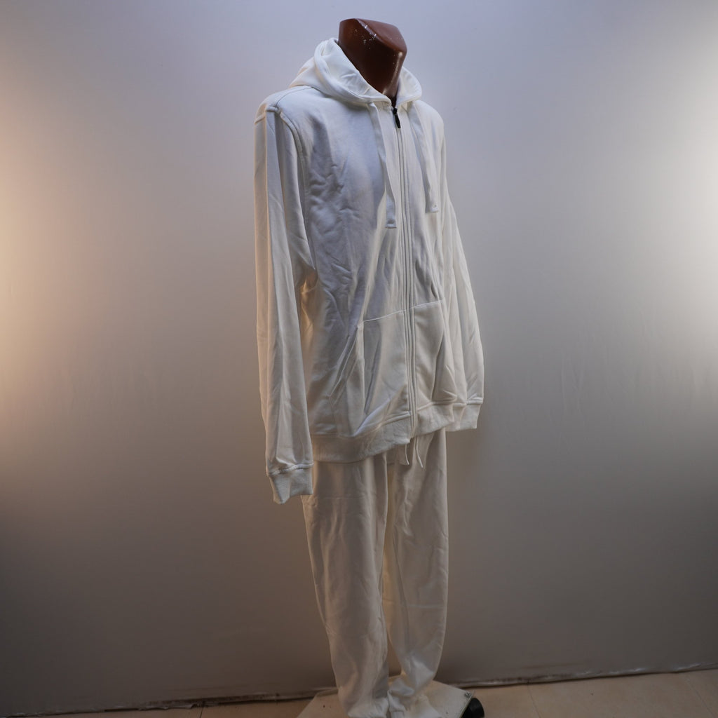 Sudadera con Capucha Anotwener para Hombre Nueva - Blanca, XXXL