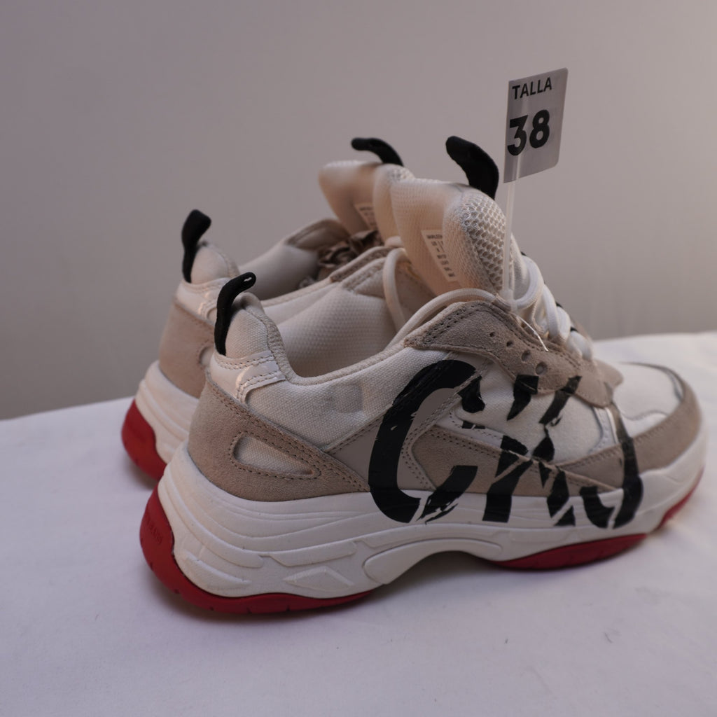Zapatillas Calvin Klein para Mujer Usadas - Blanco, 38