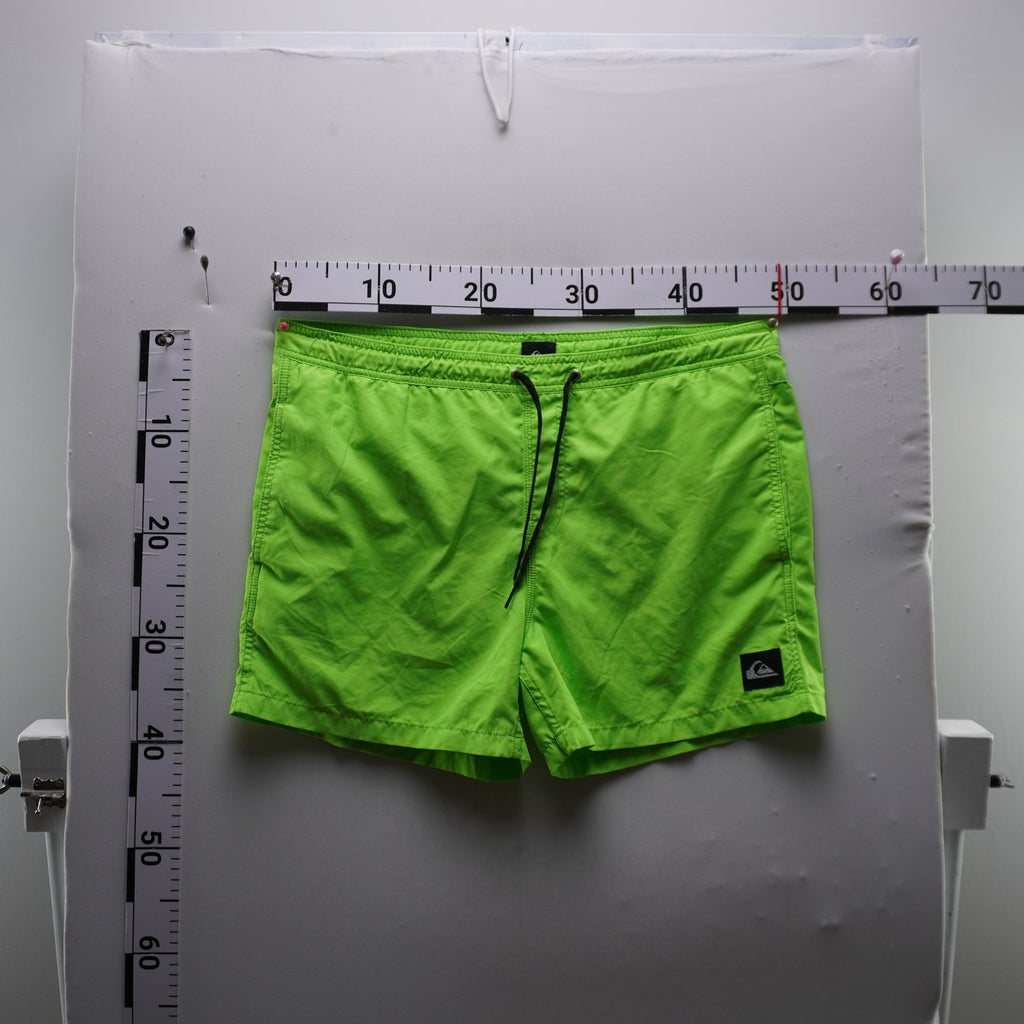 Bermudas Quiksilver para Hombre Usadas - Verde, L