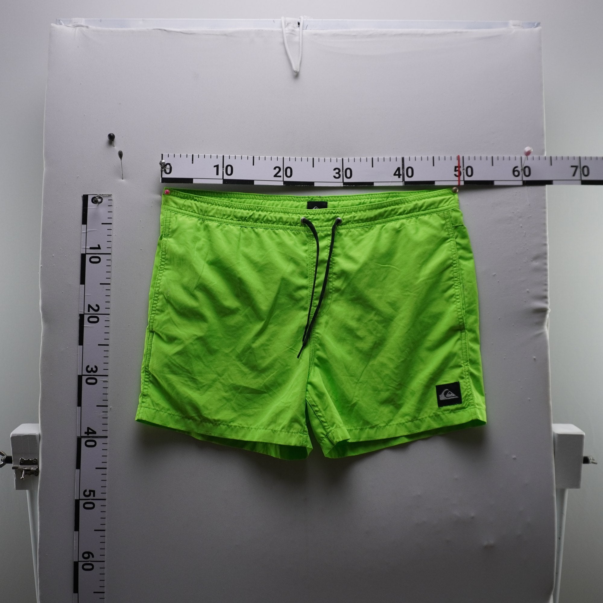 Bermudas Quiksilver para Hombre Usadas - Verde, L