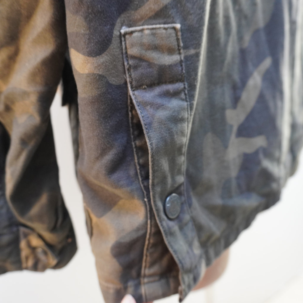 Cazadora Vaquera Barbour para Hombre Usada - Verde, L