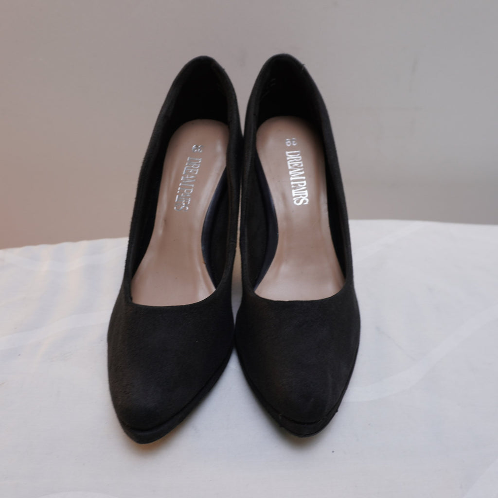 Tacones Dream Paris para Mujer Usados - Negros, Talla 39