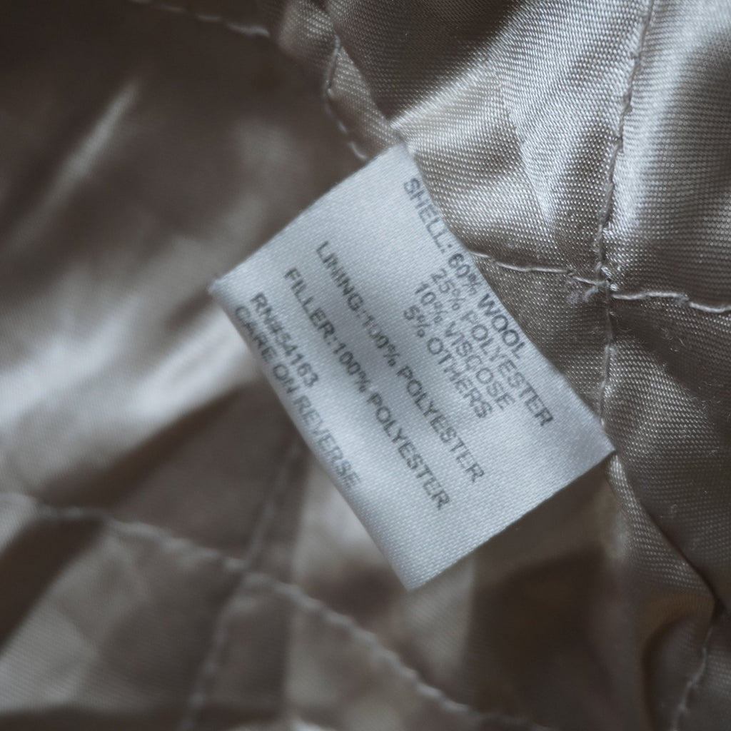 Sobretodo Calvin Klein para Mujer Usado - Blanco, Pequeño (S)
