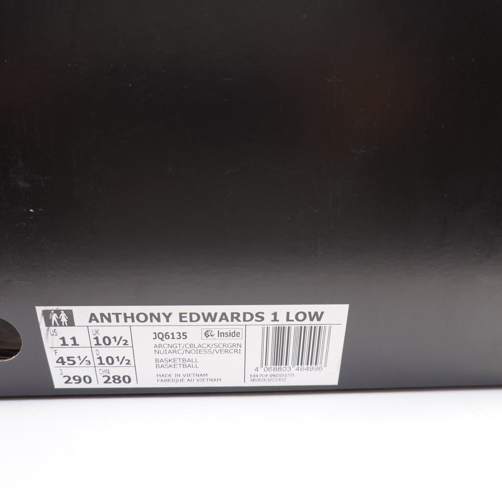 Zapatillas Adidas para Hombre Usadas - Negro, 45.5