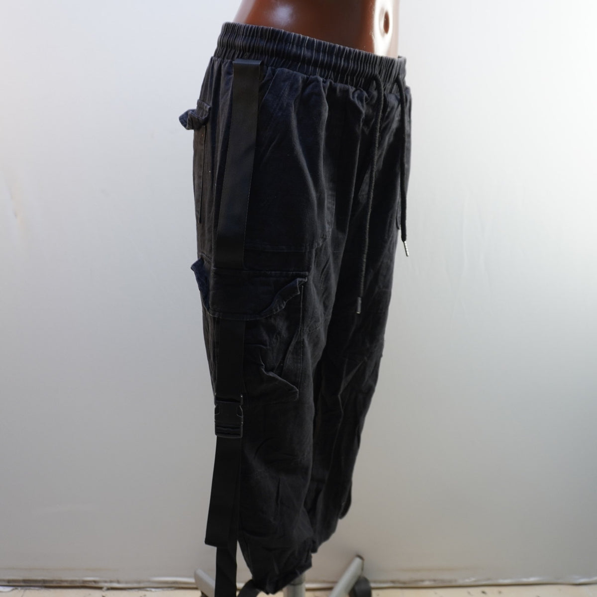 Pantalones Harén Italian Style para Mujer Usados - Negro, M