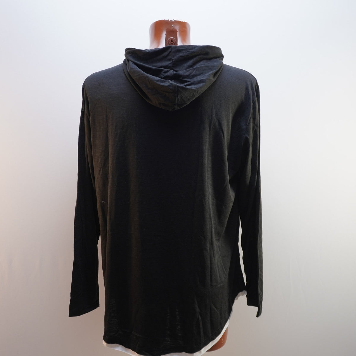 Sudadera con Capucha Siimhwrss para Hombre Usada - Negra, XXL