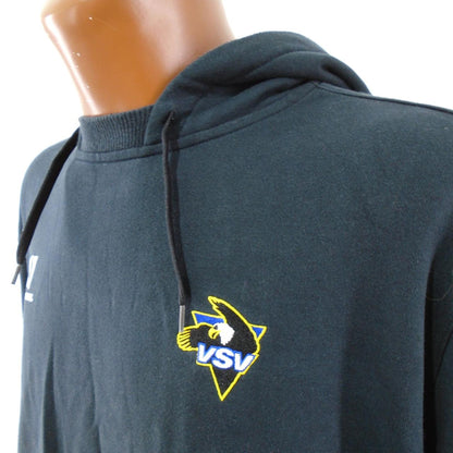 Stylish Warrior Men's Hoodie in Black, Size XXXL - Used, Very Good Condition