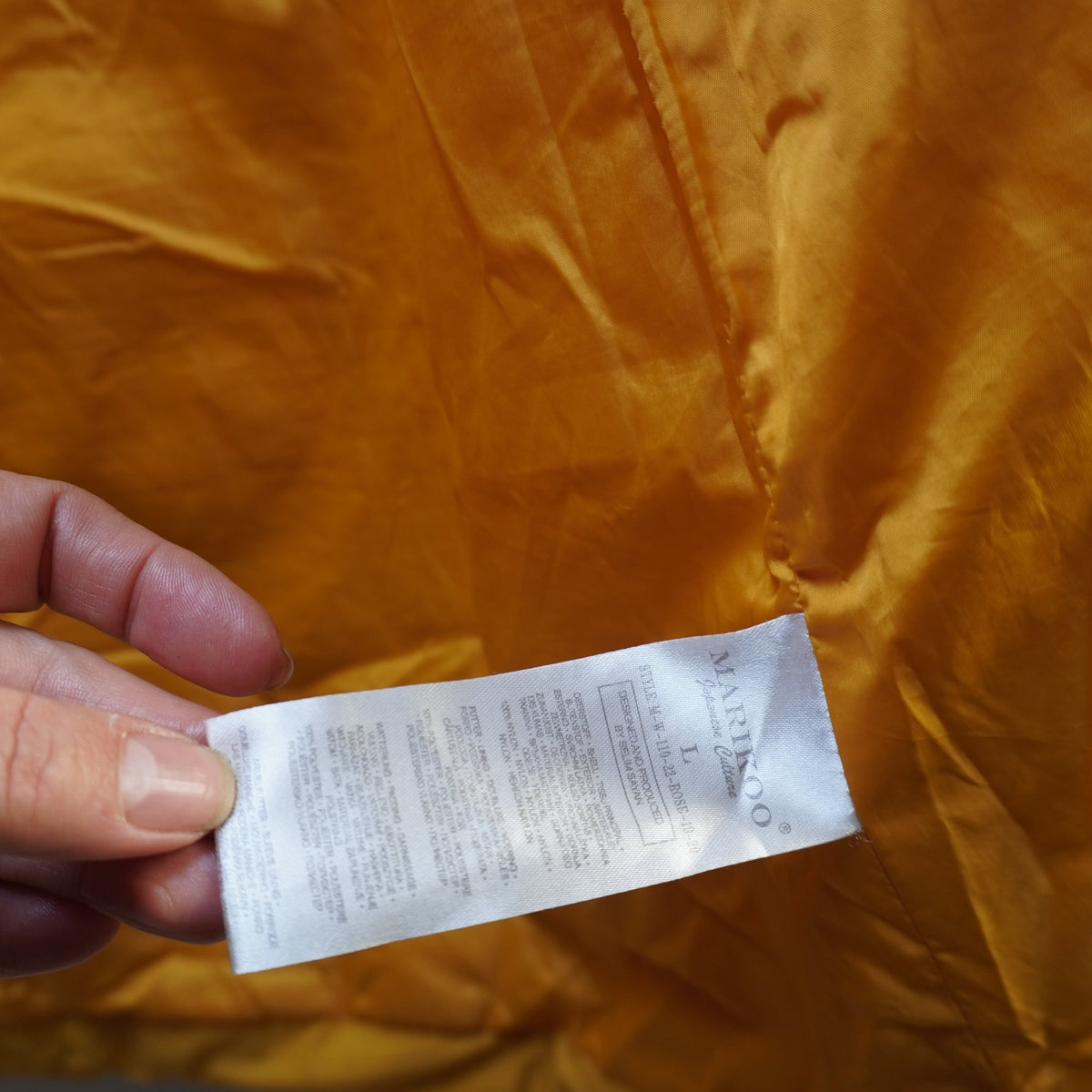 Parka Marikoo para Mujer Usada - Amarilla, L