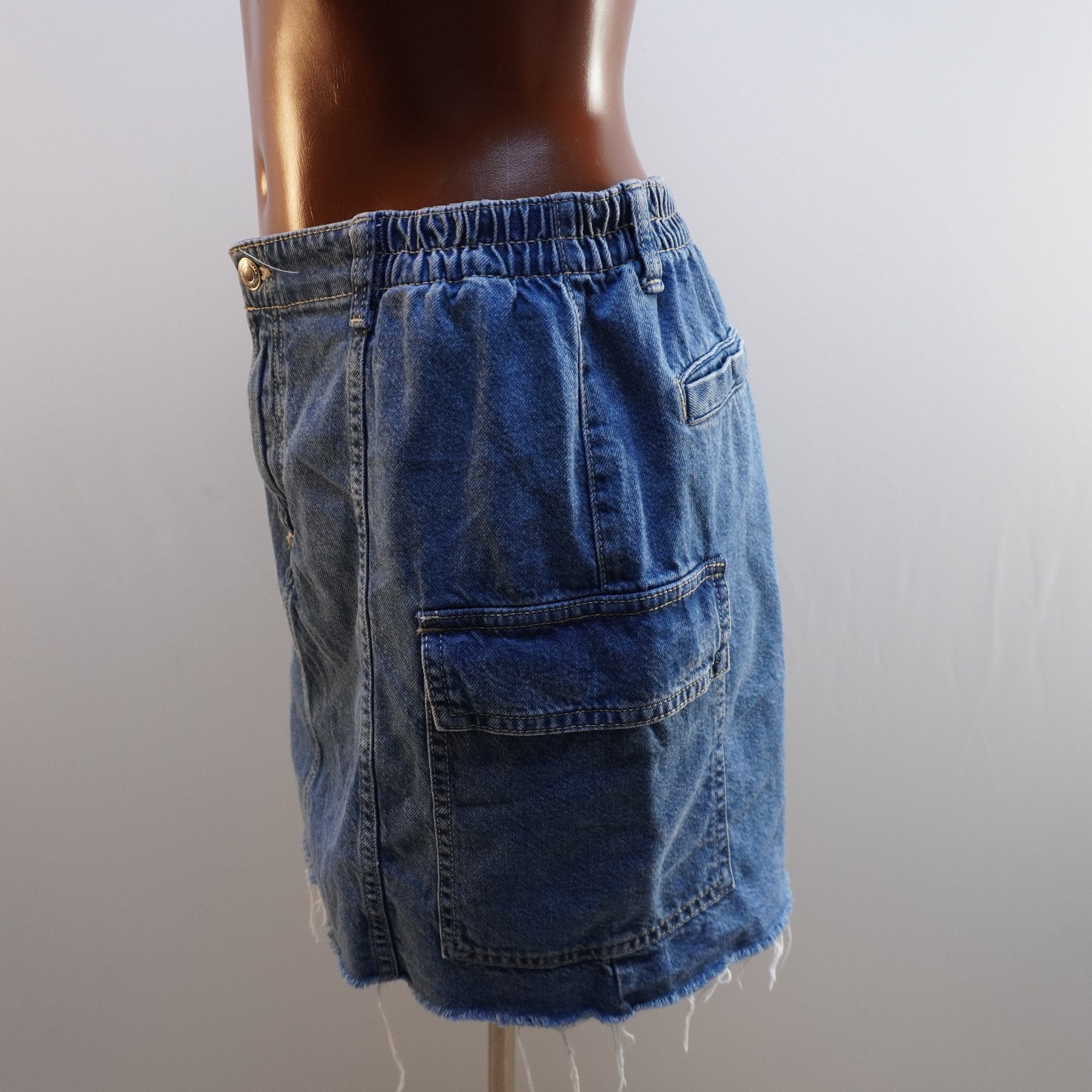 Falda Bershka para Mujer Usada - Azul, M