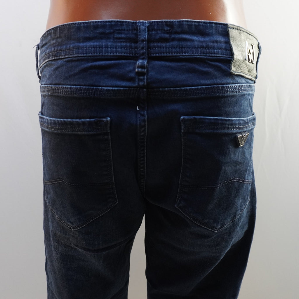 Vaqueros Armani Jeans para Hombre Usados - Azul Marino, XL