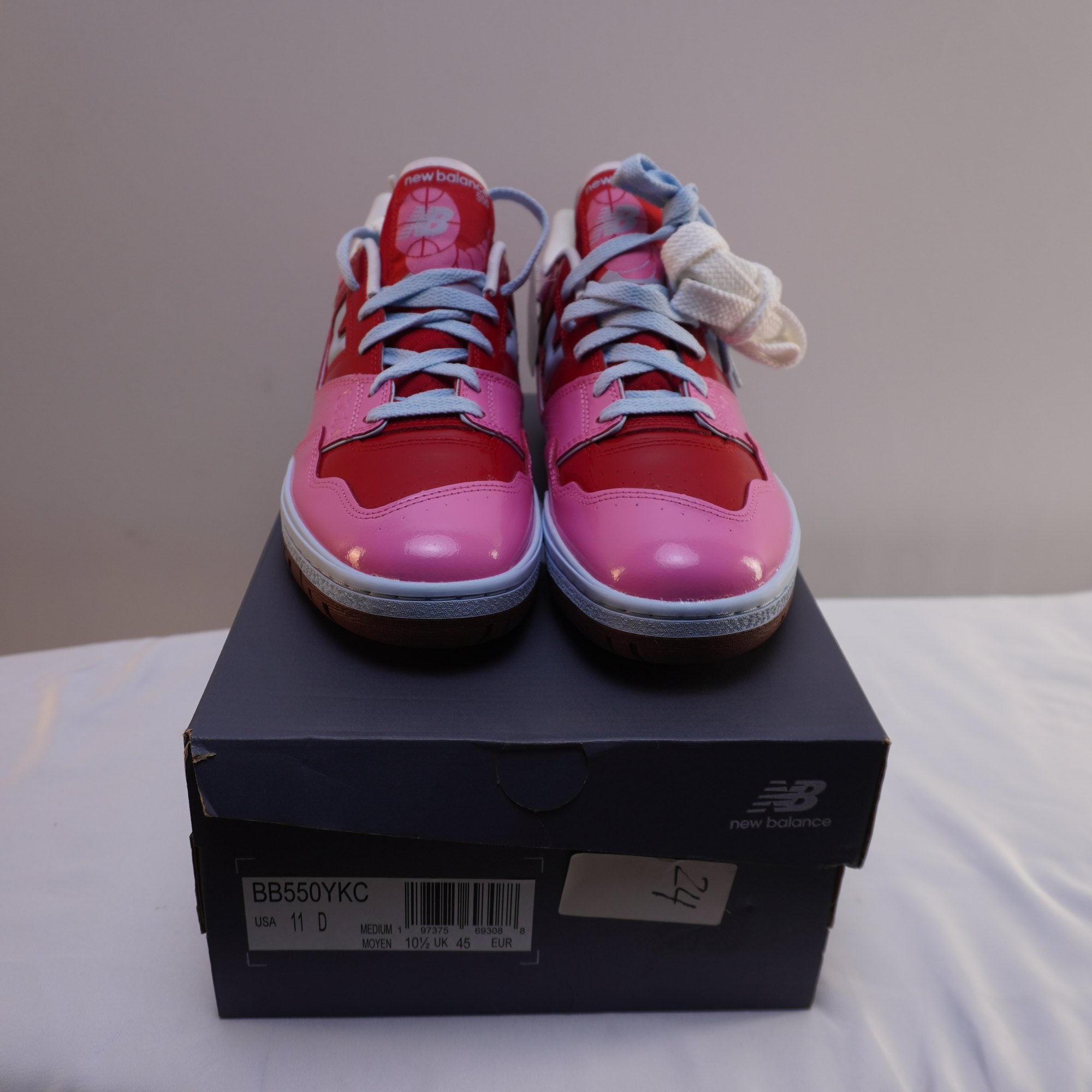 Zapatillas Rosas para Hombre Usadas - Talla 45