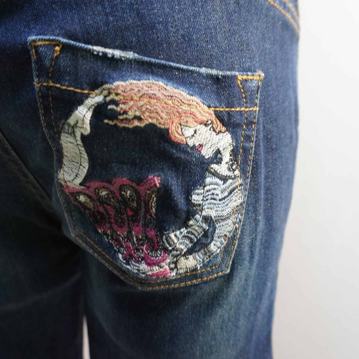 Vaqueros Desigual para Mujer Usados - Azul Marino, M