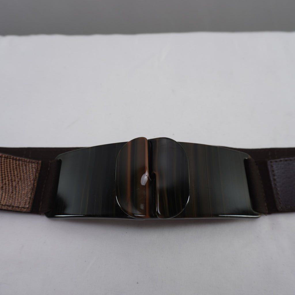 Cinturón Italian Style para Mujer Usado - Marrón, Talla 80