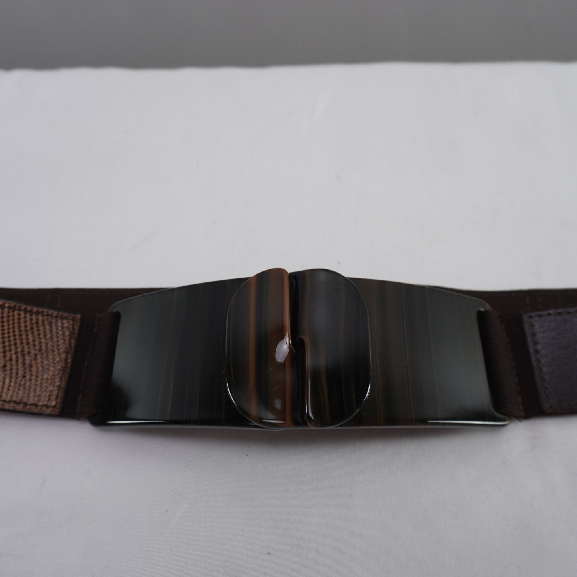 Cinturón Italian Style para Mujer Usado - Marrón, Talla 80
