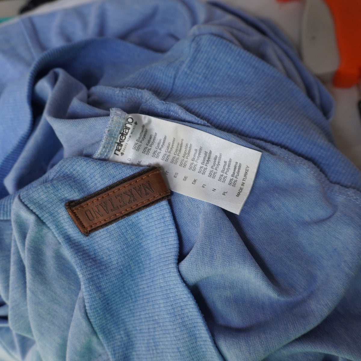 Sudadera con Capucha Naketano para Mujer Usada - Azul, XL
