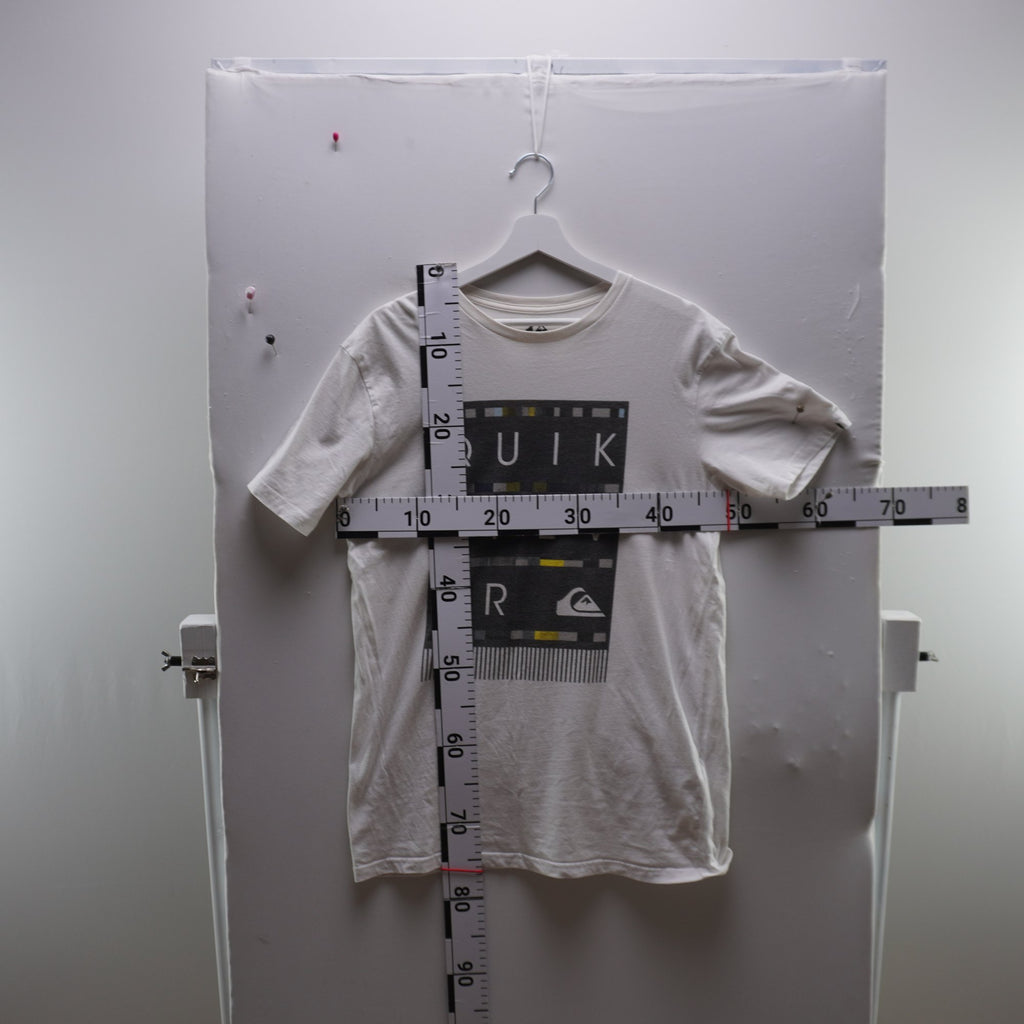 Camiseta Quiksilver para Hombre Usada - Blanca, M