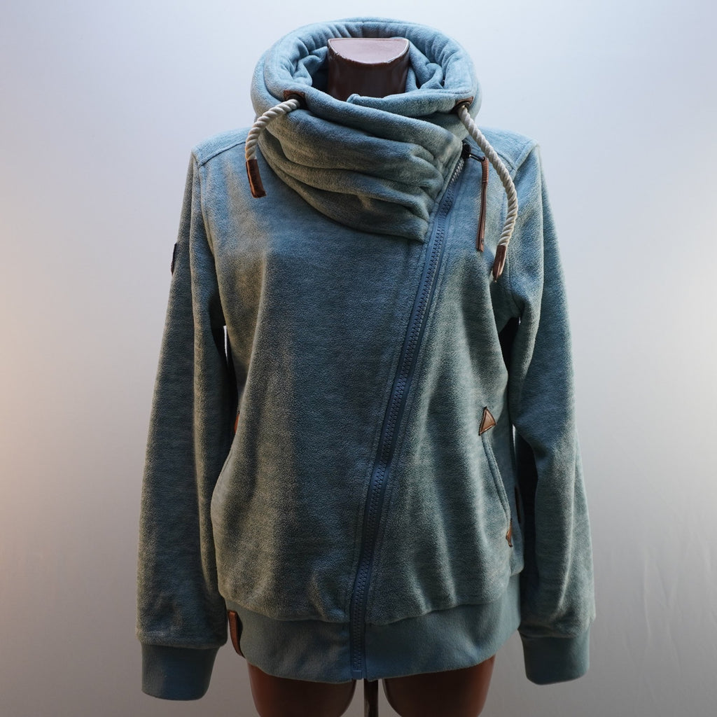 Sudadera con Capucha Naketano para Mujer Usada - Azul, XL