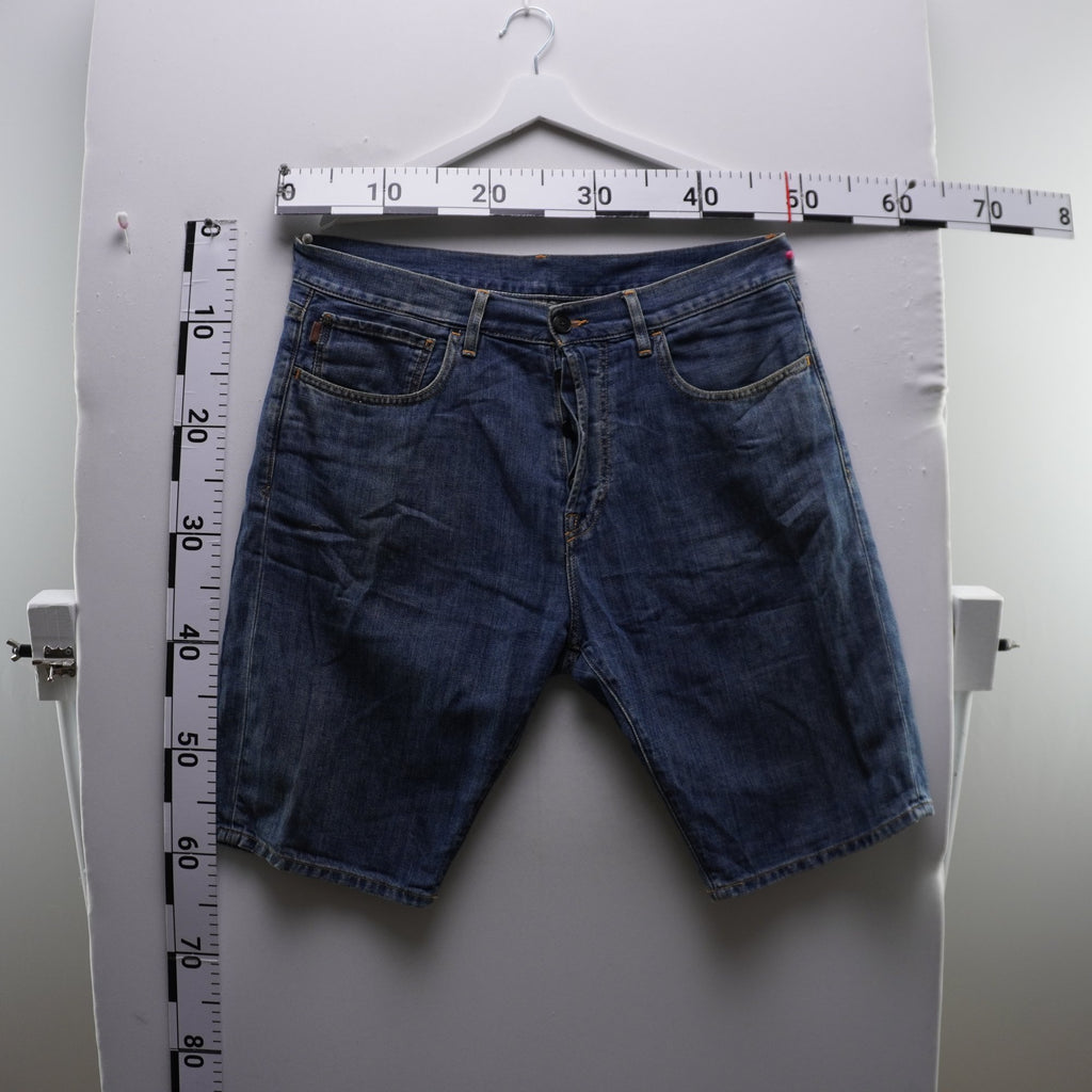 Pantalones Cortos Vaqueros Lacoste para Hombre Usados - Azul, XL