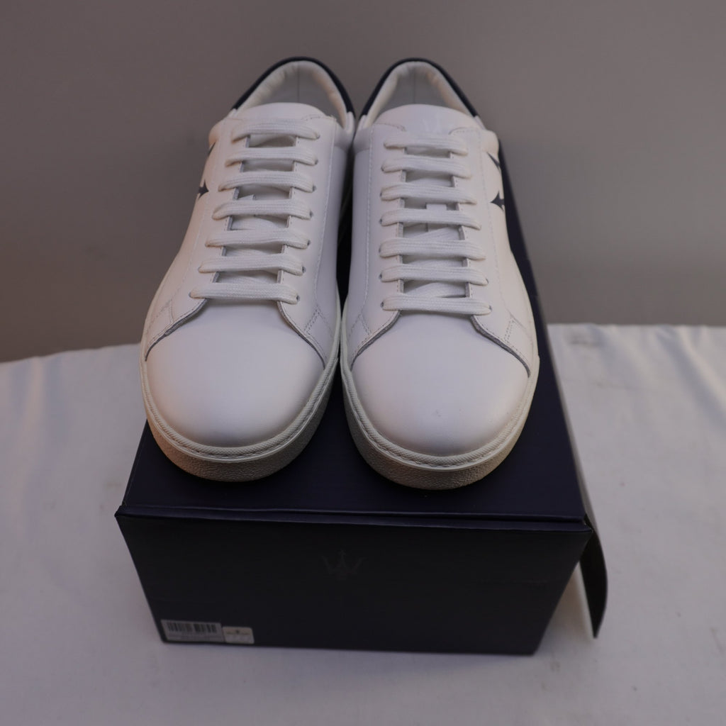 Zapatillas Masseratti para Hombre Usadas - Blancas, Talla 40