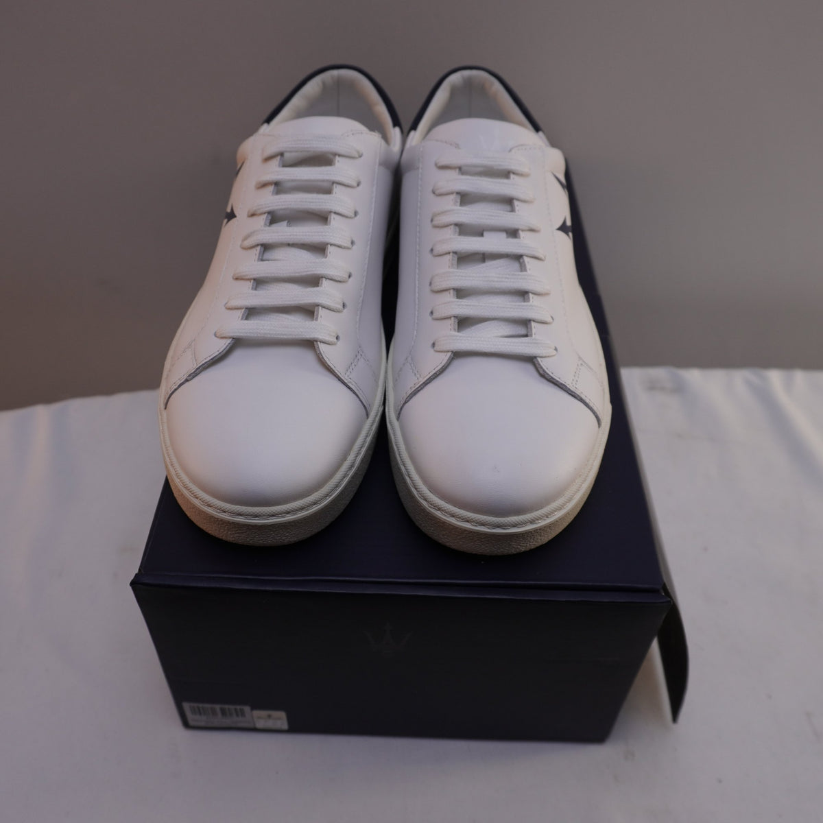 Zapatillas Masseratti para Hombre Usadas - Blancas, Talla 40
