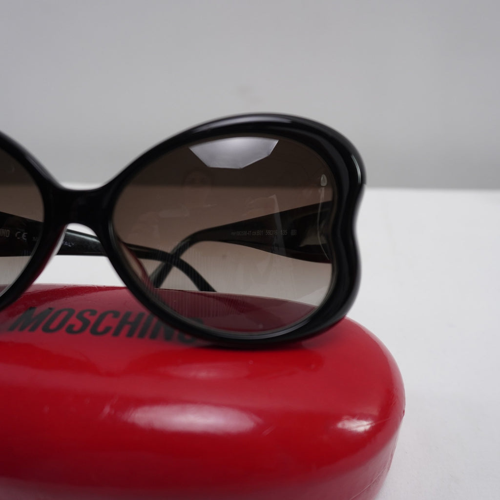 Gafas de Sol Moschino para Mujer Usadas - Negros, Muy Buen Estado