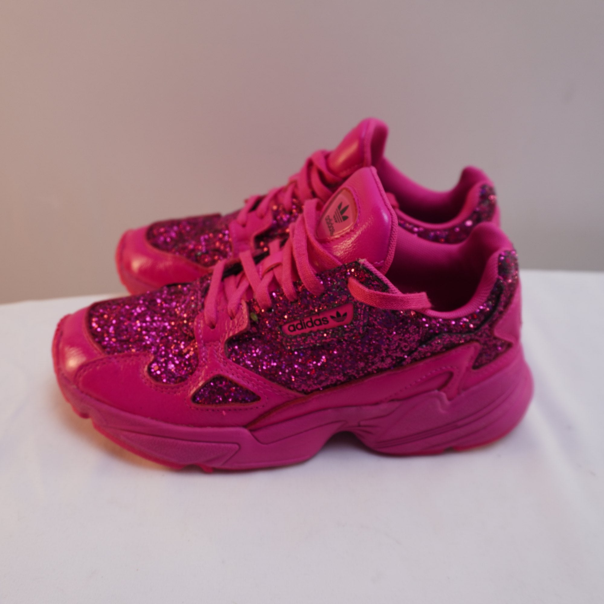 Zapatillas Adidas para Mujer Usadas - Rosa, Talla 38