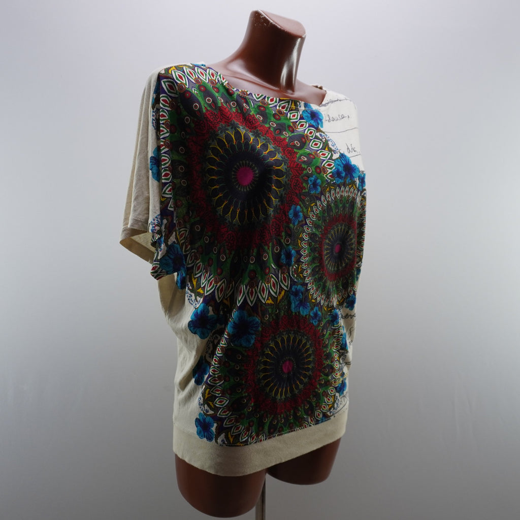 Camiseta Desigual para Mujer Usada - Multicolor, S