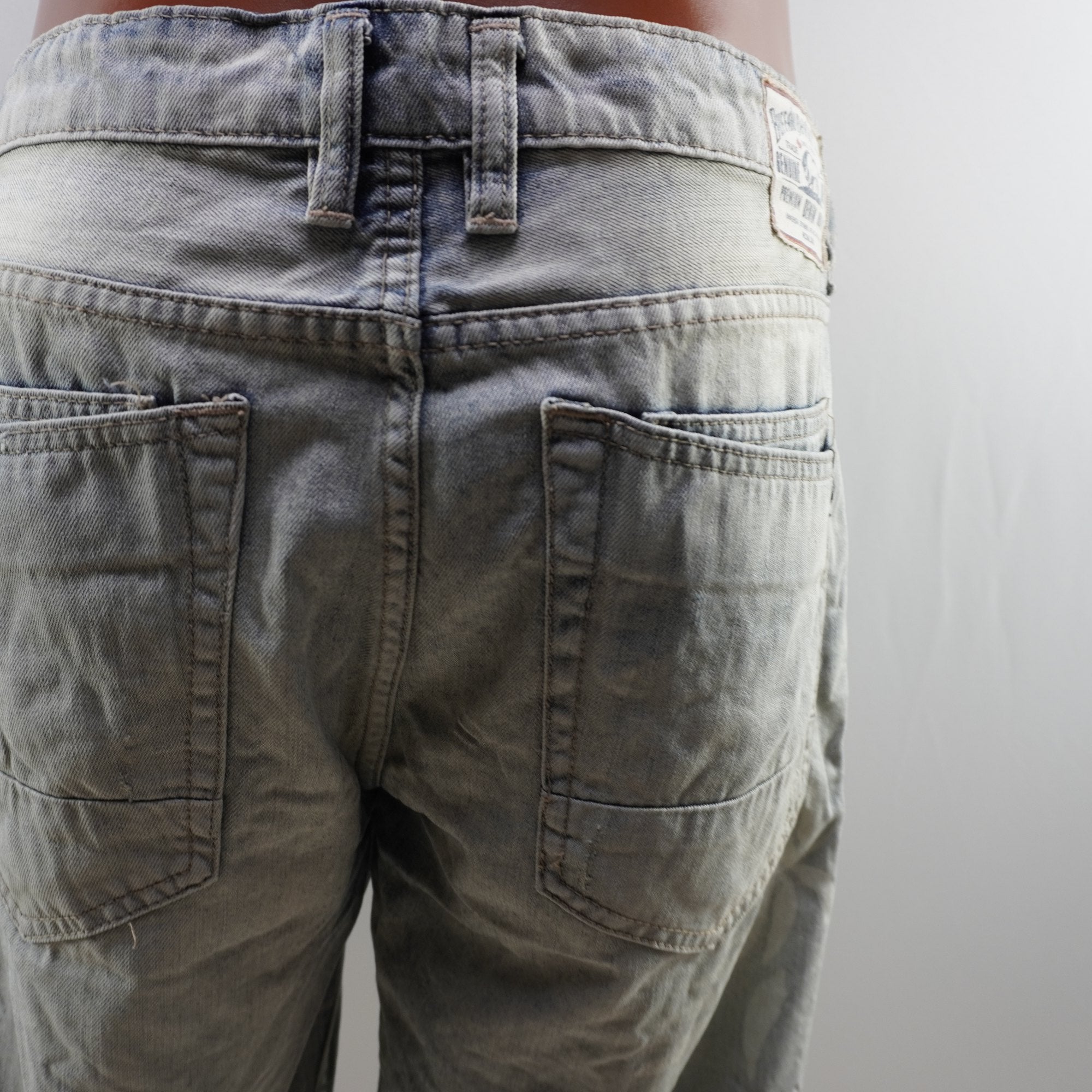 Pantalones Cortos Vaqueros Buffalo para Hombre Usados - Azul, XL