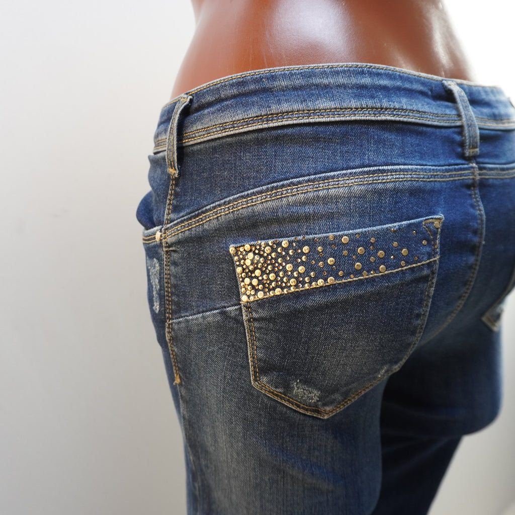 Vaqueros Kocca para Mujer Usados - Azul, Mediano (M)