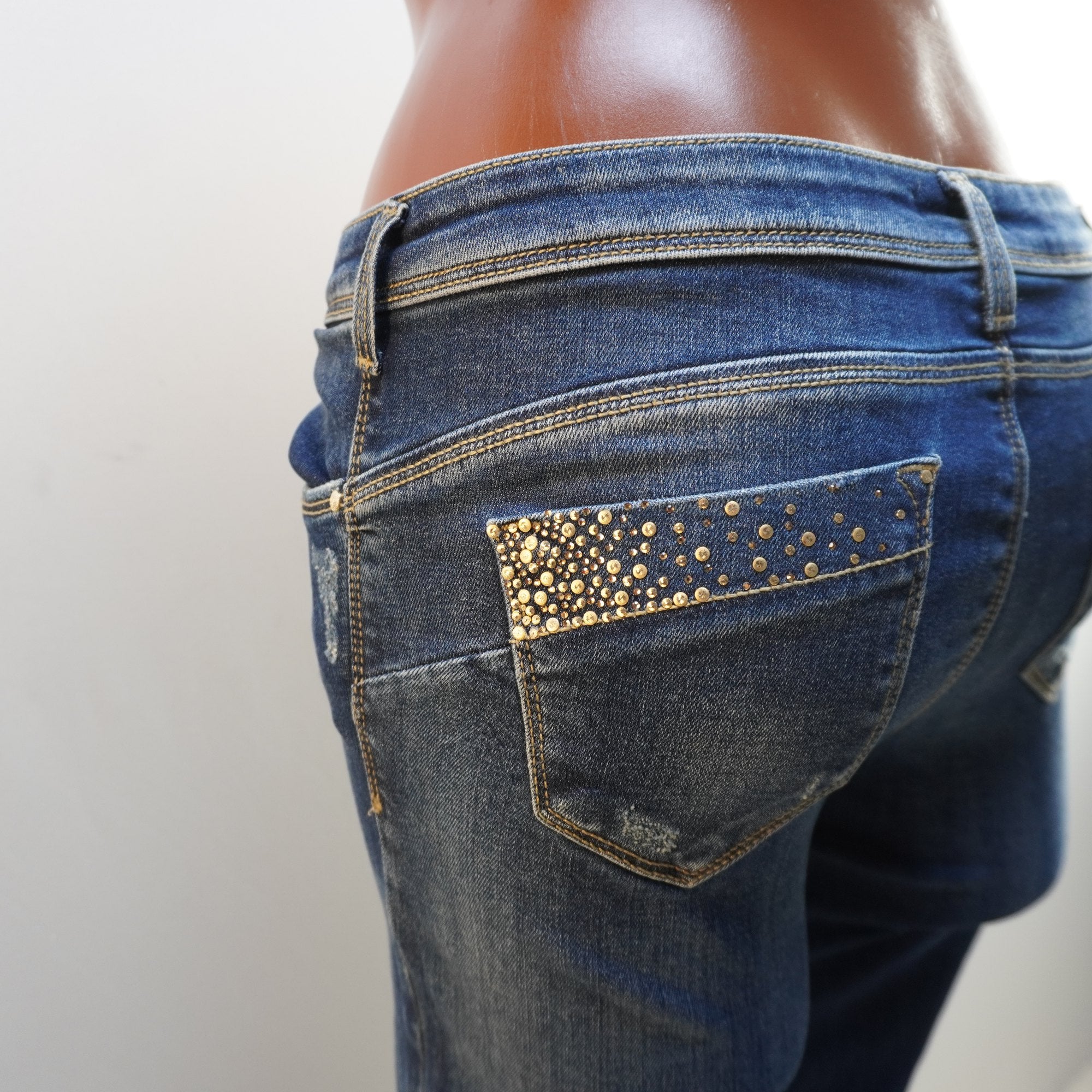 Vaqueros Kocca para Mujer Usados - Azul, Mediano (M)