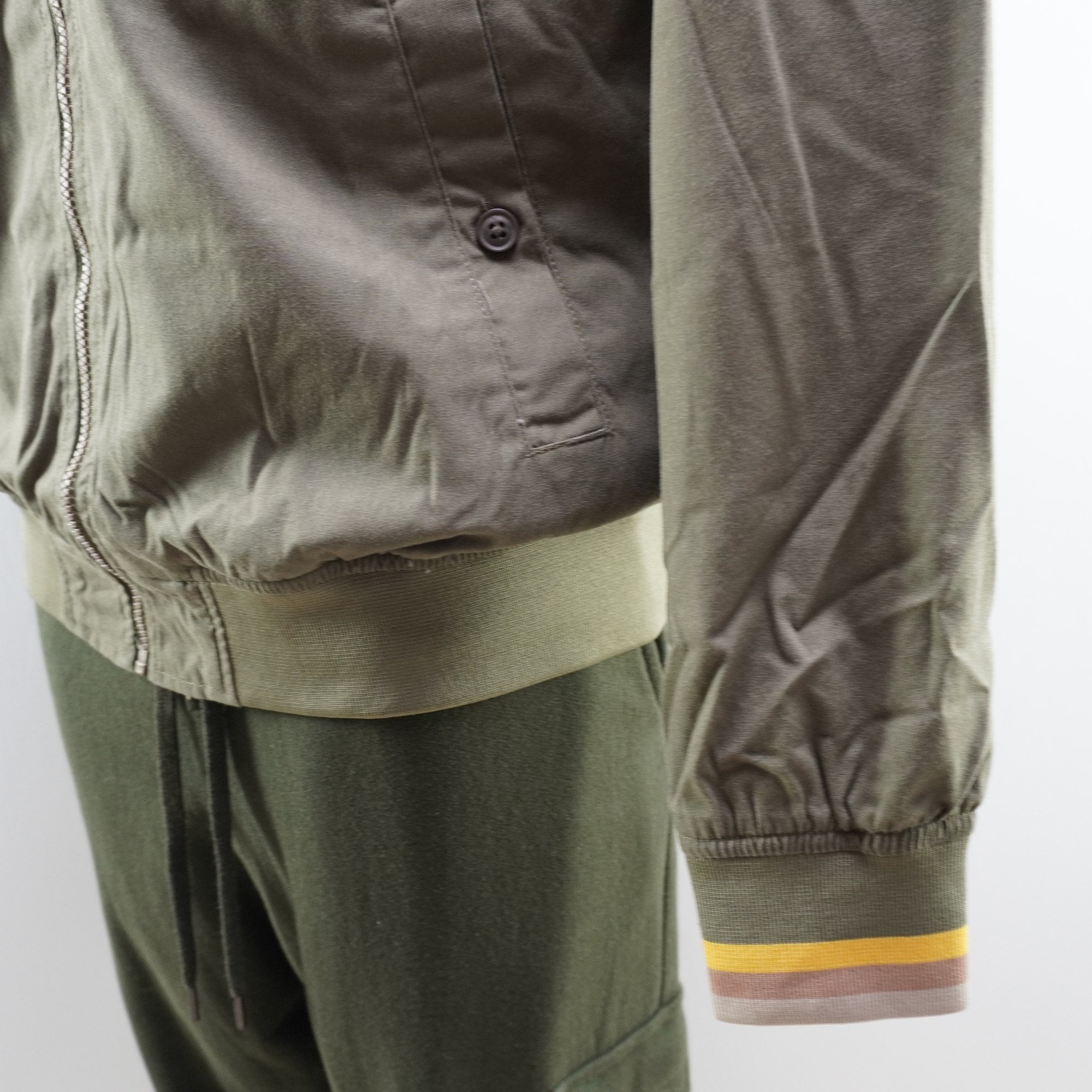 Chaqueta Bomber Lambretta para Hombre Usada - Beige, XL