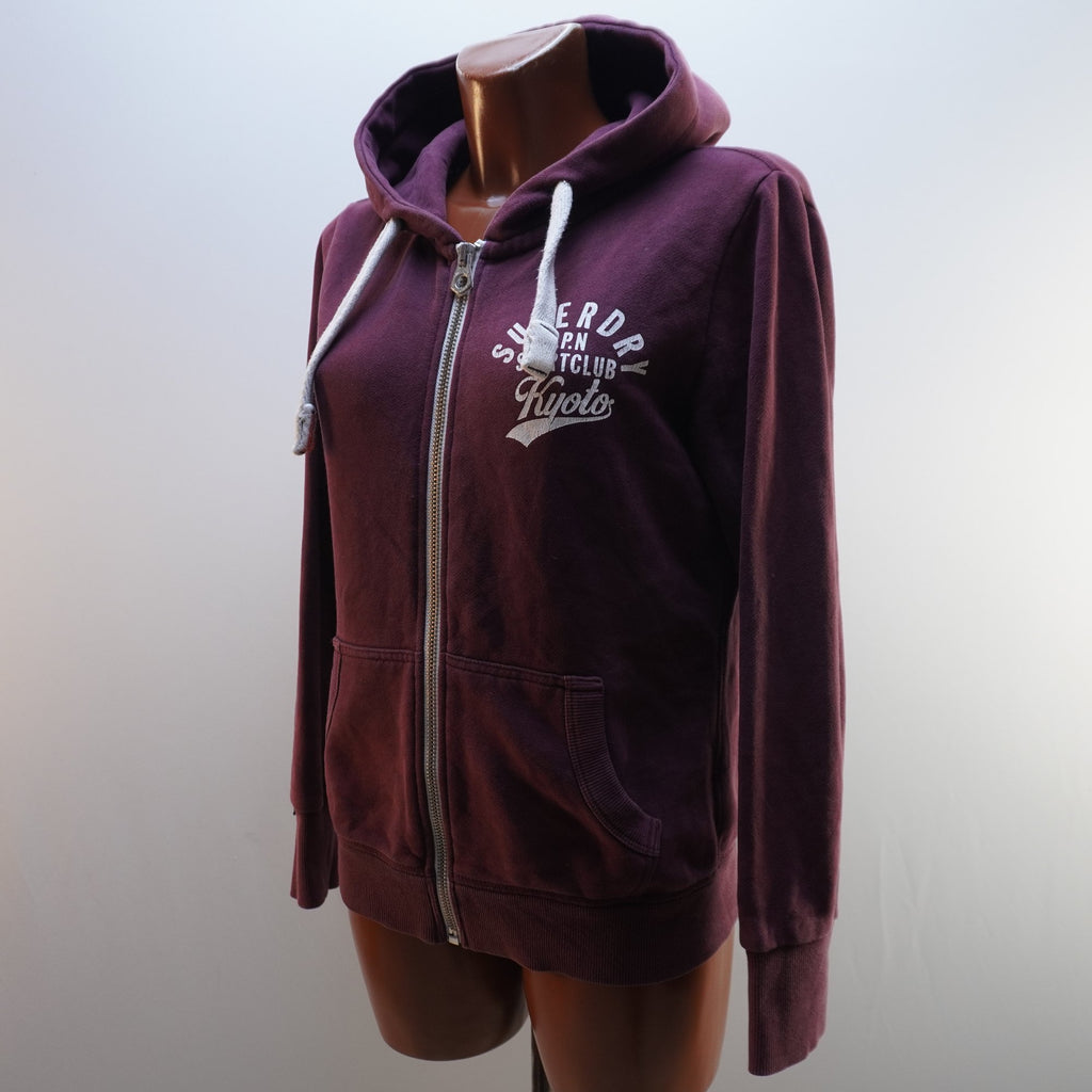 Sudadera con Capucha Superdry para Mujer Usada - Roja, L